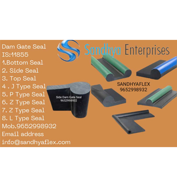 Dam Gate Seal Manufacturer