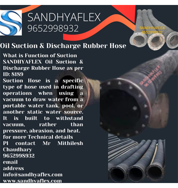 oil suction  discharge rubber hose dealer