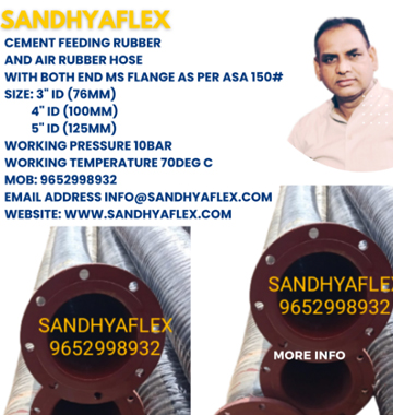 Cement Feeding Rubber Hose
