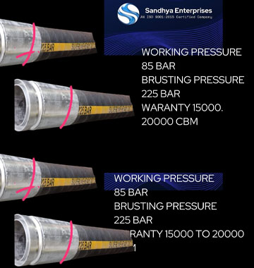 concrete end hose pipe price