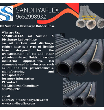 oil suction discharge rubber hose manufacturer