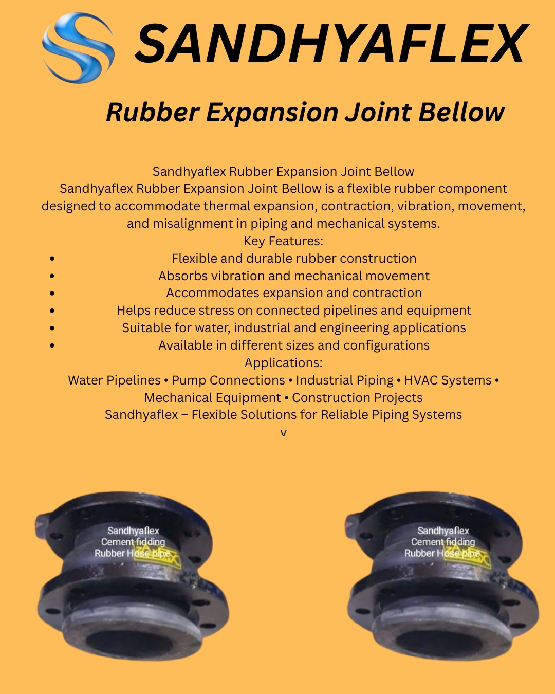 Rubber Bellows Expansion Joints