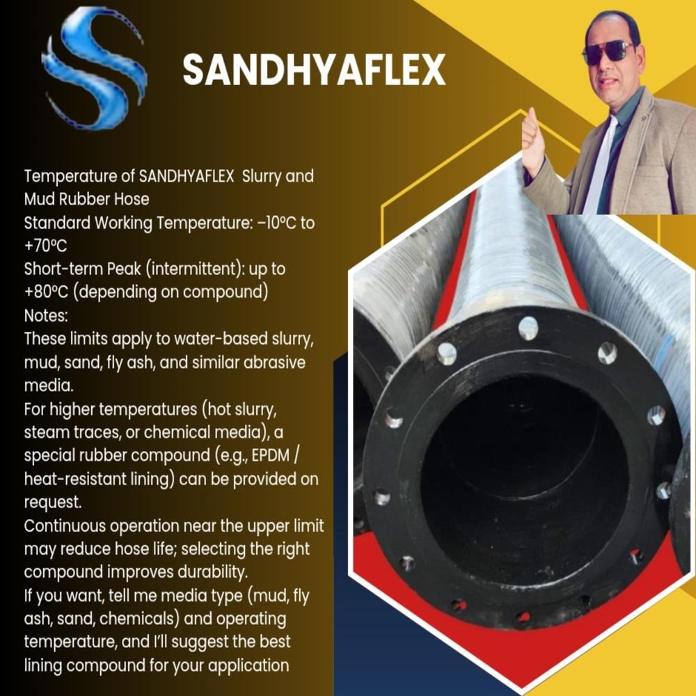 Fly Ash Rubber Hose