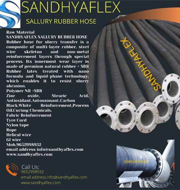 Slurry and Mud Rubber Hose Manufacturer